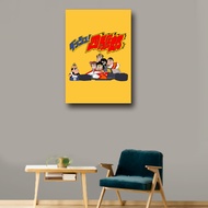 KRMK Poster Kayu Anime TAMIYA DASH YONKURO