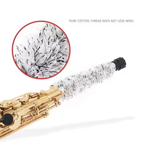 Saxophone Cleaning Care Cleaning Cleaner Brush Alto Soprano Sax Saxophone Woodwind Instruments Saxop