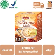 OTA&OTA Oatmeal Havermout Havermut Rolled Oat Biji Utuh 500GR HALAL