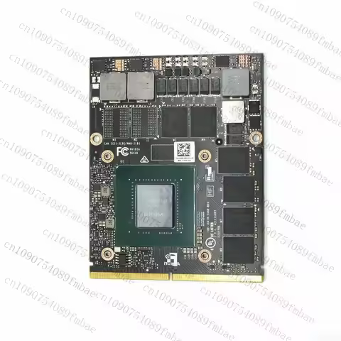 98%New nVIDIA Quadro P3000M 6GB GDDR5 Graphics Video Card N17E-Q1-A1 For Dell 0NYM27
