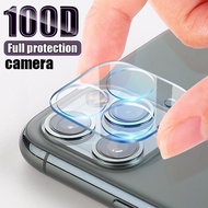 100D Camera Protection Glass For iPhone 11 12 Pro XS Max XR X Full Cover Lens Screen Protector 7 8 P