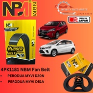 4PK1181 NBM Fan Belt Perodua Myvi D20N D51A