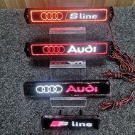 Audi A4L/A6L/Q5L/A3/A5/A7/Q3/Q7 in The Grille Illuminated LED Lamp Modification