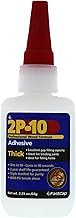 FastCap 2P-10 Thick 2.25 oz/64g. Instant Wood Adhesive Glue, Two-Part Ten-Second Adhesive, 2.25oz. A