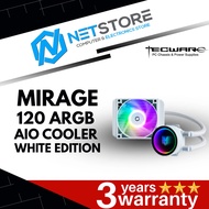 TECWARE MIRAGE 120 ARGB AIO CPU COOLER WHITE EDITION - TWCO-MIR120WH