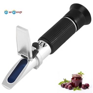 Refractometer Metal Cutting Fluid Detector with ATC Dual Scale Specific  &  Hydrometer in Wine Makin