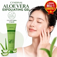 CINDYNAL ALOEVERA Exfoliating Gel 30ml/ BPOM Cyndinal Removes Dead Skin and Cells/Exfoliating Gel/Ex