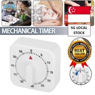 [SG FREE 🚚] 1 Hour 60 Mins Mechanical Kitchen Cooking Timer Game Alarm Count Down Timer