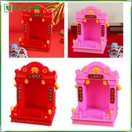 [Wishshopelxn] Buddha Statue Stand Ornament Guan Gong Guanyin Buddha Statue Offering Table