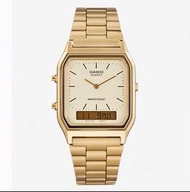 [Casio]金色電子手錶