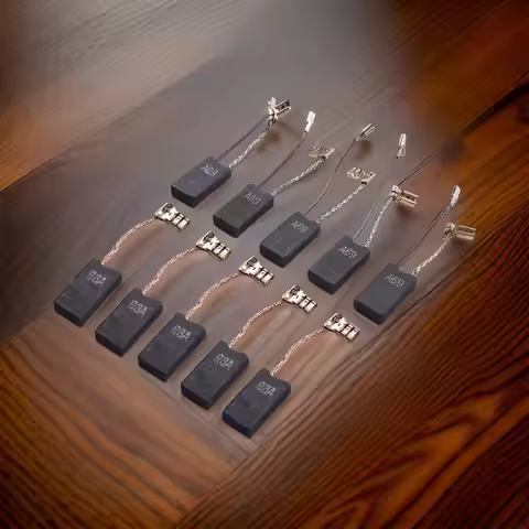 Motor Brushes 10PCS Carbon Brushes Approx. 12.5x6.4x25.2mm Motor Runs Properly Unused Packaging Appr