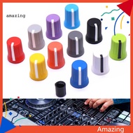 [AM] Replacement Knob Caps Rotary Knobs Universal Eq Rotary Knob Durable Easy Install Ideal for Equalizer Potentiometer Fader Southeast Asian Buyers' Top Choice