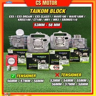 TAIKOM BLOK EX5 DREAM 53MM 54MM 55MM 56MM 57MM 58MM BLOK TENSIONER BLOCK EX5 DREAM WAVE 100