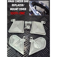 ️XMAX 250 CARRIER BAR REPLACE COVER CNC ️ XMAX250 COVER CNC ALLOY ALOI BAWAH SEAT GANTI KARIAR BAR