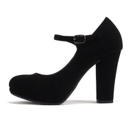 Soda “Ayden” ~ Women Mary Jane Ankle Strap Cushion High Heel Pump Shoe