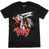 Japanese Anime Manga Brand of Sacrifice Guts Mens T-ShirtS-5XL