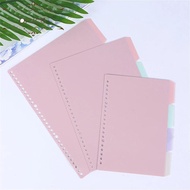 BRUCE1 Binder Index Page Office Supplies 4Pcs/set Bookmark B5 A5 A4 Scrapbook Diary Notebook Separat