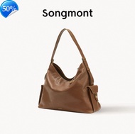 [Jiang Qiming Same Style]Songmont Yamashita Arimatsu Trace Travel Hobo Bag Large Capacity Crossbody 