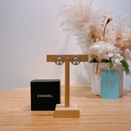 CHANEL CASUAL香奈兒經典CC Logo星星樓空珍珠水晶耳環 STYLE PARTY STYLE ELEGANT STYLE EARRINGS