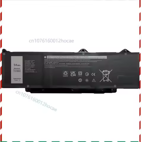 11.4V 54Wh New Rechargeable Li-ion Batteries Laptop DR02P for Dell Latitude 5340 5440 3340 3540 3480