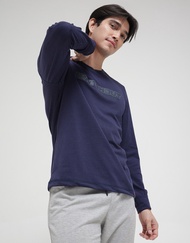 Watchout Jeans Kaos Lengan Panjang Wording Pria 118568472