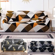 Geometric Sofa Cover Sarung Sofa 1 2 3 4 Seater Sofa Cover Sarung Sofa Cover L Shape Pelapik Sofa Se