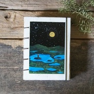 I like the unknown place. Notebook Handmade notebook Diary 筆記本 journal