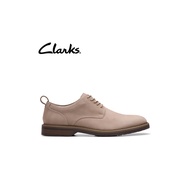 Clarks Mens Aldwin Lace - Grey Nubuck Kasut Lelaki