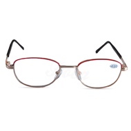 Poca Glasses กรอบแว่น สายตายาว เลนส์ใส แฟชั่น ราคาถูก มีกำลังเลนส์ (+) สำหรับสายตายาว รุ่น RDS-Black And Pink gold(+)
