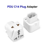 IEC 320 PDU UPS C14 Plug To Universal Female Socket Power Adapter Converter