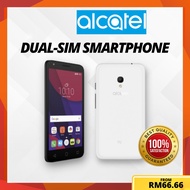 ♞♠【READYSTOCK-CLEARANCE SALE】ORIGINAL Alcatel PIXI 4 “Pure White”SmartPhone Smartphone Murah Handphone Phone Android