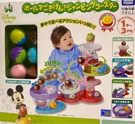 ✈️日本Disney baby 玩具 Takara Tomy 玩具 滾球玩具 軌道滑球玩具  迪士尼玩具 米奇玩具 維尼玩具 毛毛玩具 巴斯光年玩具 三眼仔玩具 Marie 玩具  幼兒玩具 手眼協調