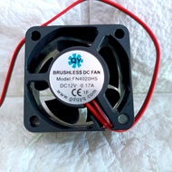 4x4cm 12V fan 4cm brushless fan 4cm 40x40mm thick high speed