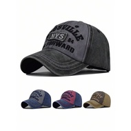BROSVILLE Casual Style 3D Embroidery Baseball Cap