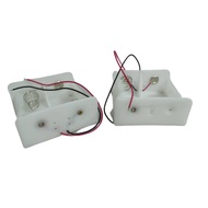 2 PCS PACK BATTERY HOLDER UM 1 X 2 FOR SIZE D BATTERY