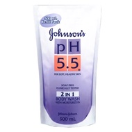 Johnson & Johnson pH 5.5 2 In 1 Body Wash Refill 500ml - Moisturizers