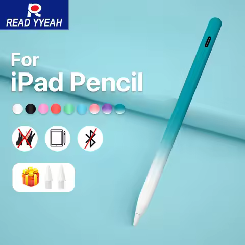 Stylus For Apple Pencil Palm Rejection For iPad A16 Air 11 5 4 Pro 11 13 12.9 M3 M2 Pen 10.9 10/9th 