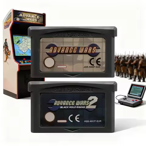 EUR/USD English GBA game card with black hole rising 32-bit video game console card