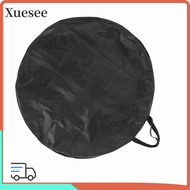 XUESEE Bike Wheel Bag, Lightweight Nylon Wheelset Carrying Bag, Durable Black Round Bike wheelset ba