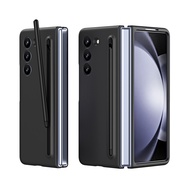 Samsung Galaxy Z Fold 6 Case with S Pen Holder & StylusHard PC Shockproof Protective Cover for Galax