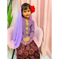 Baju Raya Budak kids girls baju kebaya batik