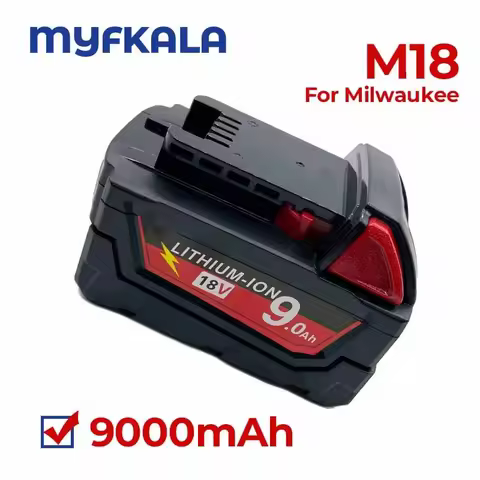 9Ah high-capacity For Milwaukee M18 18V Lithium Replacement Battery For Milwaukee 48-11-1860 48-11-1