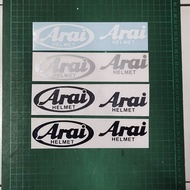 Arai cutting sticker/ arai helmet sticker