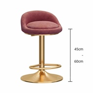 【TikTok】#Bar Stool Lifting Bar Chair Rotating Bar Stool Wine Bar Chair Household Swivel Chair High Stool Backrest round