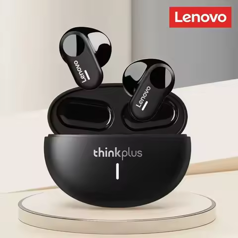 Original Lenovo LP19 Wireless Bluetooth V5.1 Headset Sports In-Ear Dual Mode Earphones HD Microphone