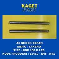 AS SHOCK DEPAN MERK TAKEHO TIPE CBR 150 R LED ( 51410 - K45 - N41 )