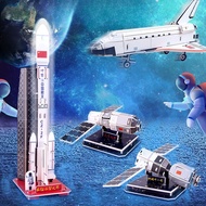 Assembled 3D paper model - I love science Toy series