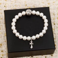 🔥包順豐 szeyee_Chrome Hearts MIKIMOTO 珍珠 手鏈
