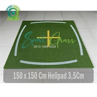 Golf Driving Carpet Range 150cm x 150cm Premium Non