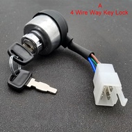 4/6 Wire Way Gasoline Generator Ignition Start Key Lock Combination Switch for 2-3KW 168F and 5-8kw 